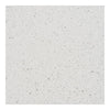 Eleganter Garten Esstisch Lisa: Akazie & Terrazzo – Natur/Weiß, Ø120 cm
