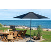 Robuster Höhenverstellbarer Sonnenschirm Levanto ø300 Metallgestell Garten Terrasse UV-Schutz