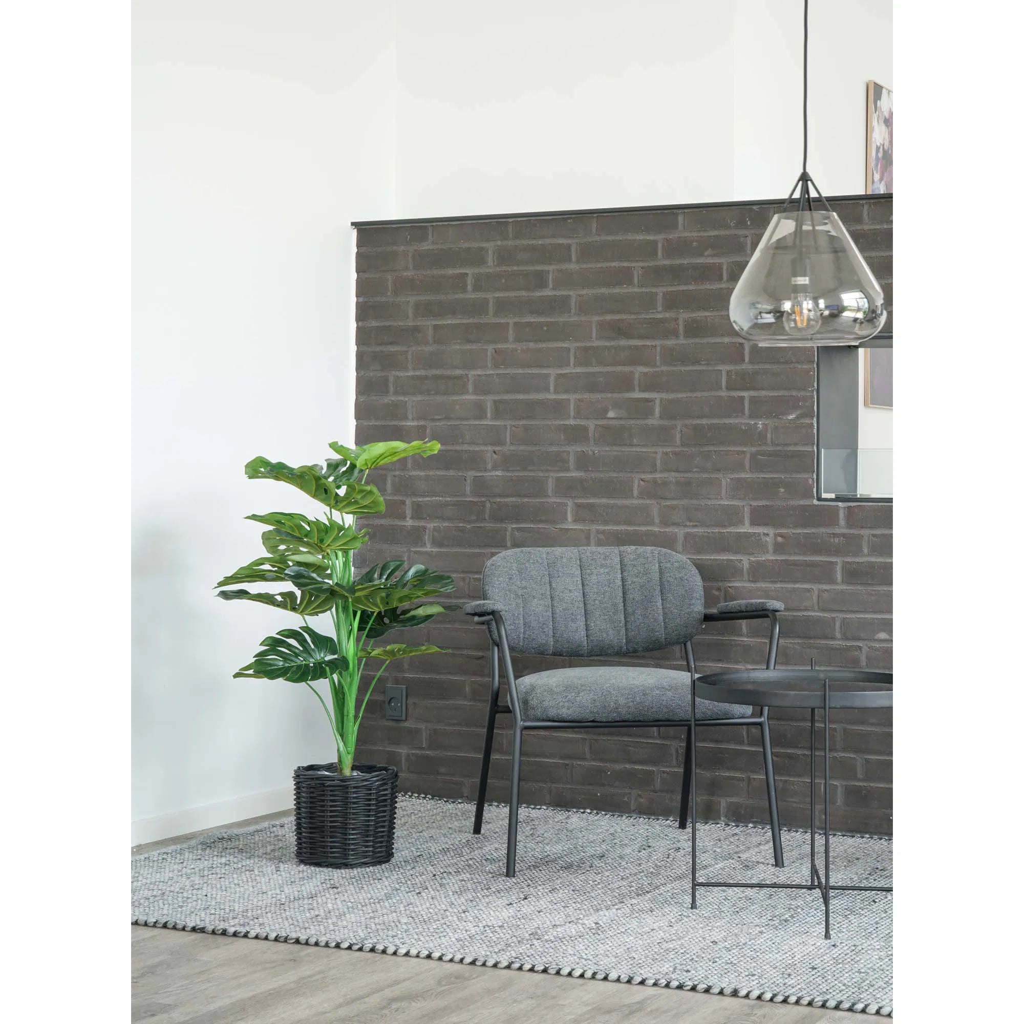 Realistische Monstera Kunstpflanze 90cm – Tropisches Flair für jedes Zuhause