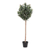 Realistischer Künstlicher Olivenbaum 150cm – Mediterrane Dekoration für Zuhause, Pflegeleicht
