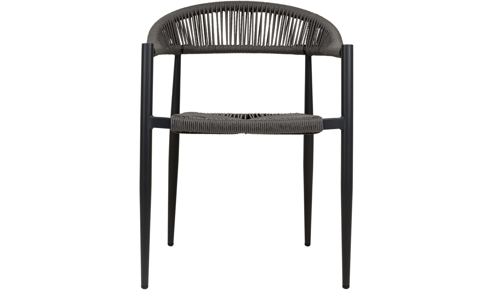 Kira Seil Design Gartenstuhl 4er Set – Elegante Outdoor Stühle für Terrasse & Balkon