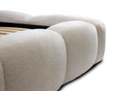 Lade das Bild in den Galerie-Viewer, Elegantes Designer Polsterbett Alena Bouclé mit Integriertem Stauraum – Modernes Komfort Bett
