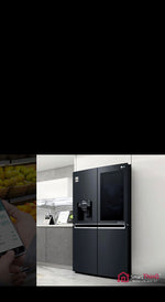 Lade das Bild in den Galerie-Viewer, LG InstaView Side-by-Side Kühlschrank: 638L Multi-Door mit Eis- &amp; Wasserspender

