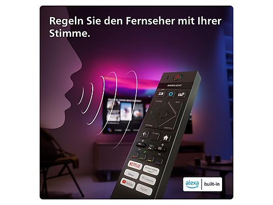 Philips 77OLED759/12 77‑Zoll 4K OLED Ambilight Flachbild Premium Großbild Exklusiv Smart‑TV