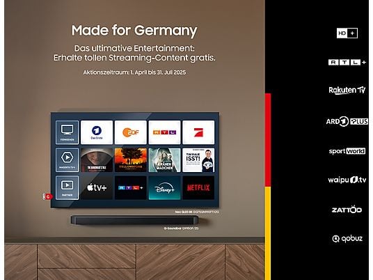 Samsung GQ77S95D 77 Zoll OLED 4K Smart TV mit Entspiegeltem Display