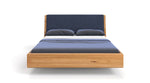 Lade das Bild in den Galerie-Viewer, Elegantes Designer Massivholz-Bett Cassian aus Eiche mit Schwebefunktion
