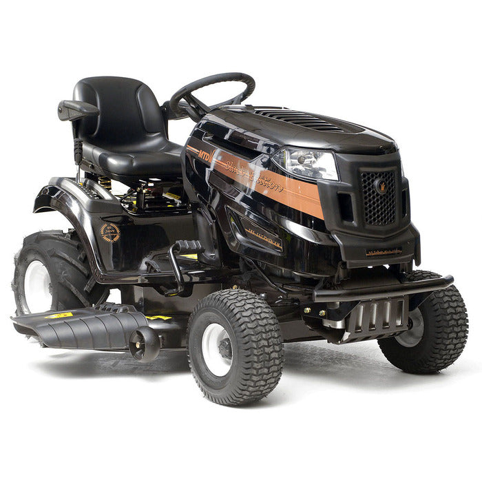 BLACK EDITION 285/117 Twin KH Hochgras-Rasentraktor Kawasaki V-Twin Hydrostat 117cm