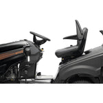 Lade das Bild in den Galerie-Viewer, BLACK EDITION® Rasentraktor 285/106 Twin KH: Leistungsstarker Kawasaki Motor, 106cm Schnitt, Komfortsitz
