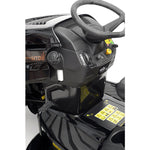 Lade das Bild in den Galerie-Viewer, BLACK EDITION® Rasentraktor 285/106 Twin KH: Leistungsstarker Kawasaki Motor, 106cm Schnitt, Komfortsitz
