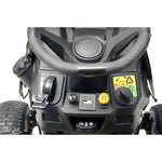 Lade das Bild in den Galerie-Viewer, BLACK EDITION® Rasentraktor 285/106 Twin KH: Leistungsstarker Kawasaki Motor, 106cm Schnitt, Komfortsitz
