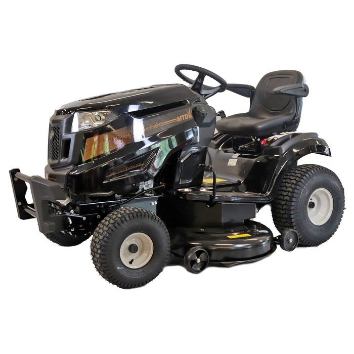 BLACK EDITION® 285/117 Twin KH Rasentraktor: Leistungsstark mit Kawasaki V-Twin Motor