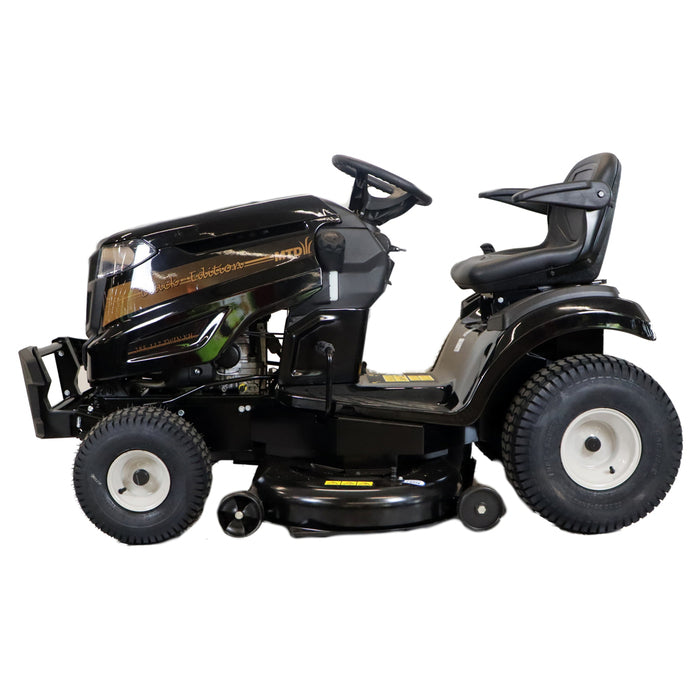 BLACK EDITION® 285/117 Twin KH Rasentraktor: Leistungsstark mit Kawasaki V-Twin Motor