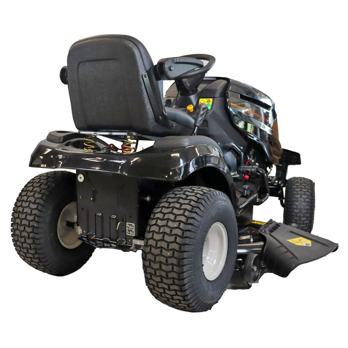 BLACK EDITION® 285/117 Twin KH Rasentraktor: Leistungsstark mit Kawasaki V-Twin Motor