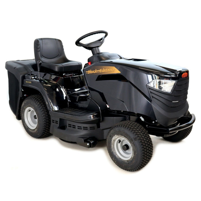 BLACK EDITION® PRO 155/84 Rasentraktor: STIGA Motor, 84cm Schnitt, 200L Fangkorb, Schaltgetriebe