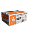 Heizfuxx Nestro Hartholz Buche Briketts, 81x12kg Palette, Lange Brenndauer