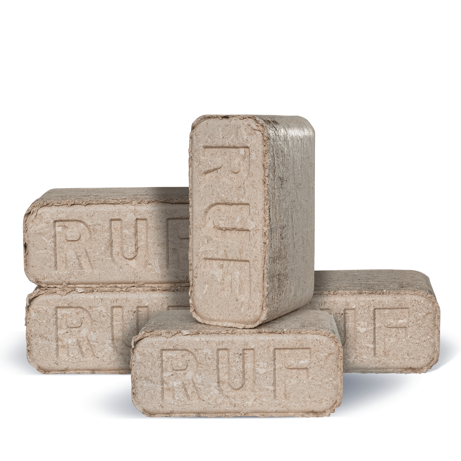RUF Original Red Hartholz-Holzbriketts: Effizient, Nachhaltig, Langanhaltende Wärme, FSC-zertifiziert