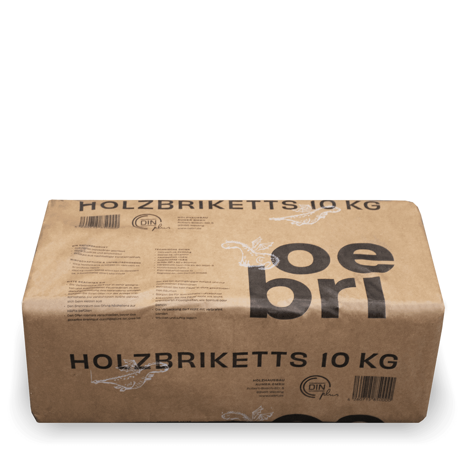 Oebri RUF Premium Weichholz Holzbriketts 960 kg Palette – Effizient & Umweltfreundlich