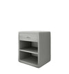 Eleganter Designer Nachttisch Amy – Samtweiches Bouclé – Stilvolles Schlafzimmer-Highlight
