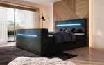 Lade das Bild in den Galerie-Viewer, Luxuriöses Sejour Boxspringbett mit TV-Lift, RGB-Beleuchtung und Stauraum
