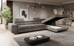 Lade das Bild in den Galerie-Viewer, Luxuriöses Designer Sofa Calvera Maxi mit Schlaf- und Klappfunktion, Cord Bezug
