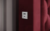 Luxuriöses Samt Polsterbett Ida mit RGB-Beleuchtung, USB-Anschluss und Stauraum