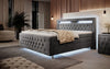 Boxspring-Welt Serie 1 Boxspringbett 180x200cm, Premium 7-Zonen-Taschenfederkern, hoher Schlafkomfort