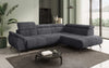 Luxuriöses Designer Sofa Genova II: Elektrische Sitzverlängerung & Integrierter USB-Anschluss