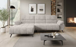 Lade das Bild in den Galerie-Viewer, Luxuriöses Designer Sofa Genova I mit elektrischer Sitzverlängerung, USB, Schlaf- &amp; Klappfunktion
