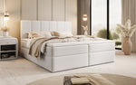 Lade das Bild in den Galerie-Viewer, Aurelia Bouclé Boxspringbett mit Stauraum: Luxus Schlafkomfort &amp; Praktische Eleganz
