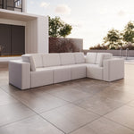 Lade das Bild in den Galerie-Viewer, Luxuriöses Modulares Gartensofa Eden L Maxi – Wetterfest &amp; Komfortabel

