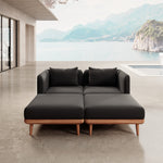 Lade das Bild in den Galerie-Viewer, Luxuriöse Nouri Garten Relaxgruppe Aevora™ Kollektion – Entspannung Pur Outdoor
