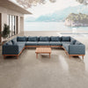 Nouri Aevora Luxus Modulares Garten Lounge Set – Wetterfeste Outdoor Wohnlandschaft
