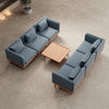 Nouri Aevora Luxus Outdoor Lounge Relaxgruppe – Modernes, Wetterfestes Gartensofa mit Sunbrella