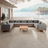 Luxuriöse Nouri Outdoor Wohnlandschaft – Aevora Kollektion für Garten