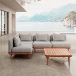Lade das Bild in den Galerie-Viewer, Nouri Aevora Luxus Garten Ecksofa Modulgruppe: Wetterfestes Design für Exklusiven Outdoor-Komfort
