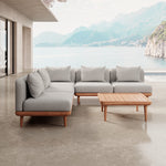 Lade das Bild in den Galerie-Viewer, Nouri Eckmodulgruppe III Aevora™ wetterfestes Garten-Sofa modular luxuriös
