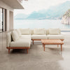 Nouri Eckmodulgruppe III Aevora™ wetterfestes Garten-Sofa modular luxuriös