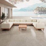 Lade das Bild in den Galerie-Viewer, Nouri Aevora Luxus Modulares Garten Lounge Set – Wetterfeste Outdoor Wohnlandschaft
