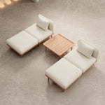 Lade das Bild in den Galerie-Viewer, Nouri Aevora™ Garten-Relaxgruppe: Luxuriöses Outdoor-Sofa mit Sunbrella™ Stoff
