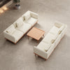 Nouri Aevora Luxus Outdoor Lounge Relaxgruppe – Modernes, Wetterfestes Gartensofa mit Sunbrella
