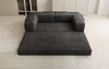 Elegantes, Modernes 3-Sitzer Cordsofa Lazy: Komfort, Schlaffunktion & Praktischer Stauraum