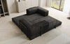 Elegantes, Modernes 3-Sitzer Cordsofa Lazy: Komfort, Schlaffunktion & Praktischer Stauraum