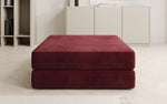 Lade das Bild in den Galerie-Viewer, Luxuriöser Samt Beistellhocker Lazy: Stilvoller Pouf für Komfort und Eleganz
