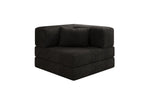 Lade das Bild in den Galerie-Viewer, Eleganter Designer Cord Schlafsofa-Sessel Lazy mit Integriertem Stauraum für Ihr Zuhause
