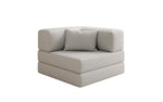 Lade das Bild in den Galerie-Viewer, Luxuriöser Lazy Bouclé Designer Sofa-Sessel mit Schlaffunktion und Stauraum
