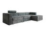Modernes Ecksofa Stockholm aus Cord mit Stauraum und Schlaffunktion