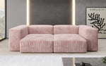 Lade das Bild in den Galerie-Viewer, Elegantes Designer 2-Sitzer Cord Sofa Snug – Komfortabel, Modern &amp; Vielseitig für Ihr Wohnzimmer
