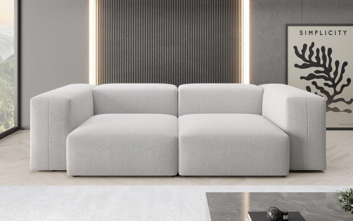 Designer 2-Sitzer Sofa Snug Bouclé – Modern, Gemütlich, Stilvoll, Luxuriös