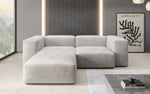 Lade das Bild in den Galerie-Viewer, Luxuriöses L-Sofa Snug Mini Samt: Modulares Ecksofa für ultimativen Komfort
