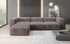 Luxuriöses Ecksofa Snug aus Cordstoff – Modernes Design, Hoher Komfort, Verstellbar